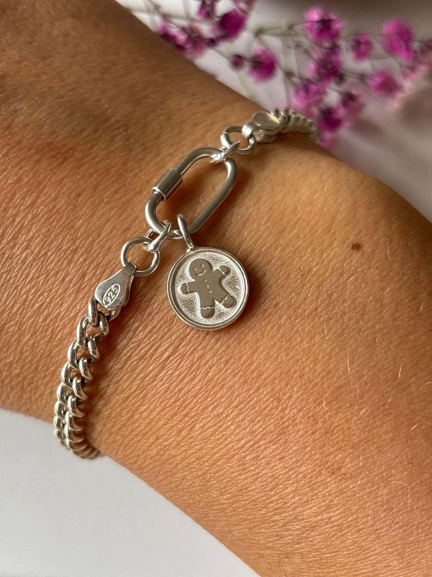 Gingerbread Man Charm