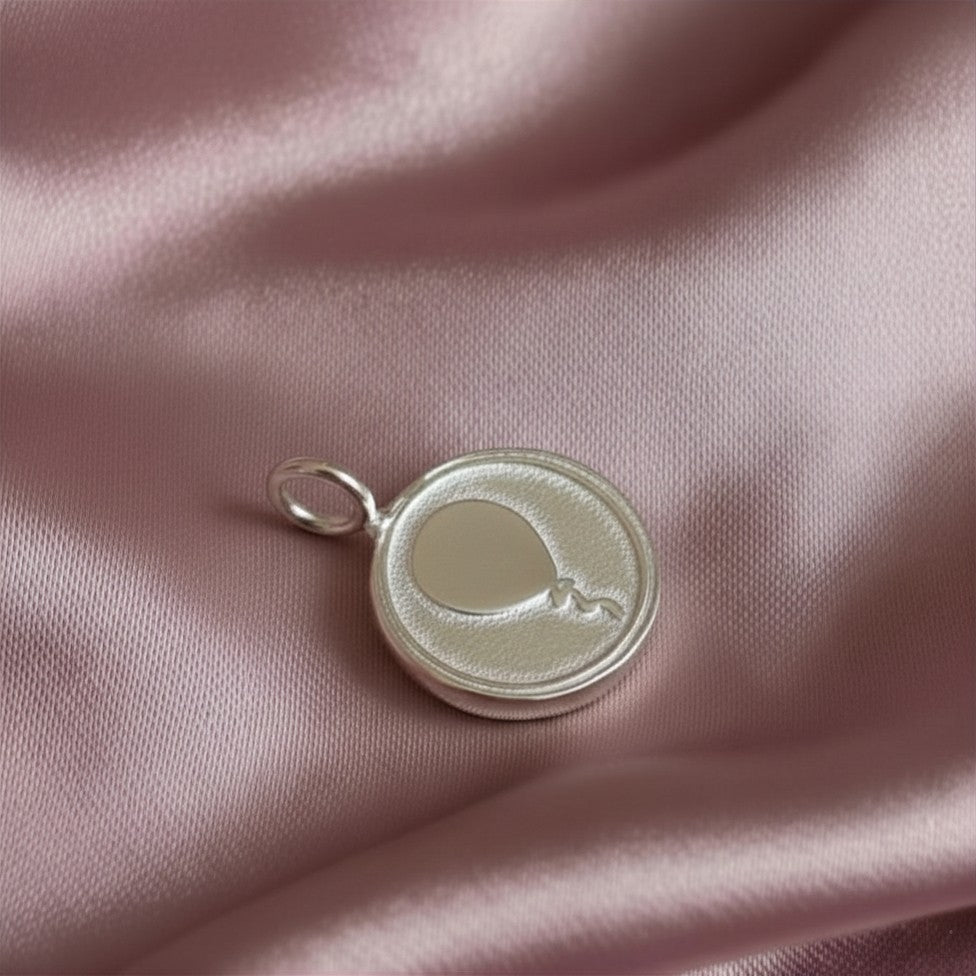 Sterling Silver Balloon Charm Necklace – Everyday celebration jewellery