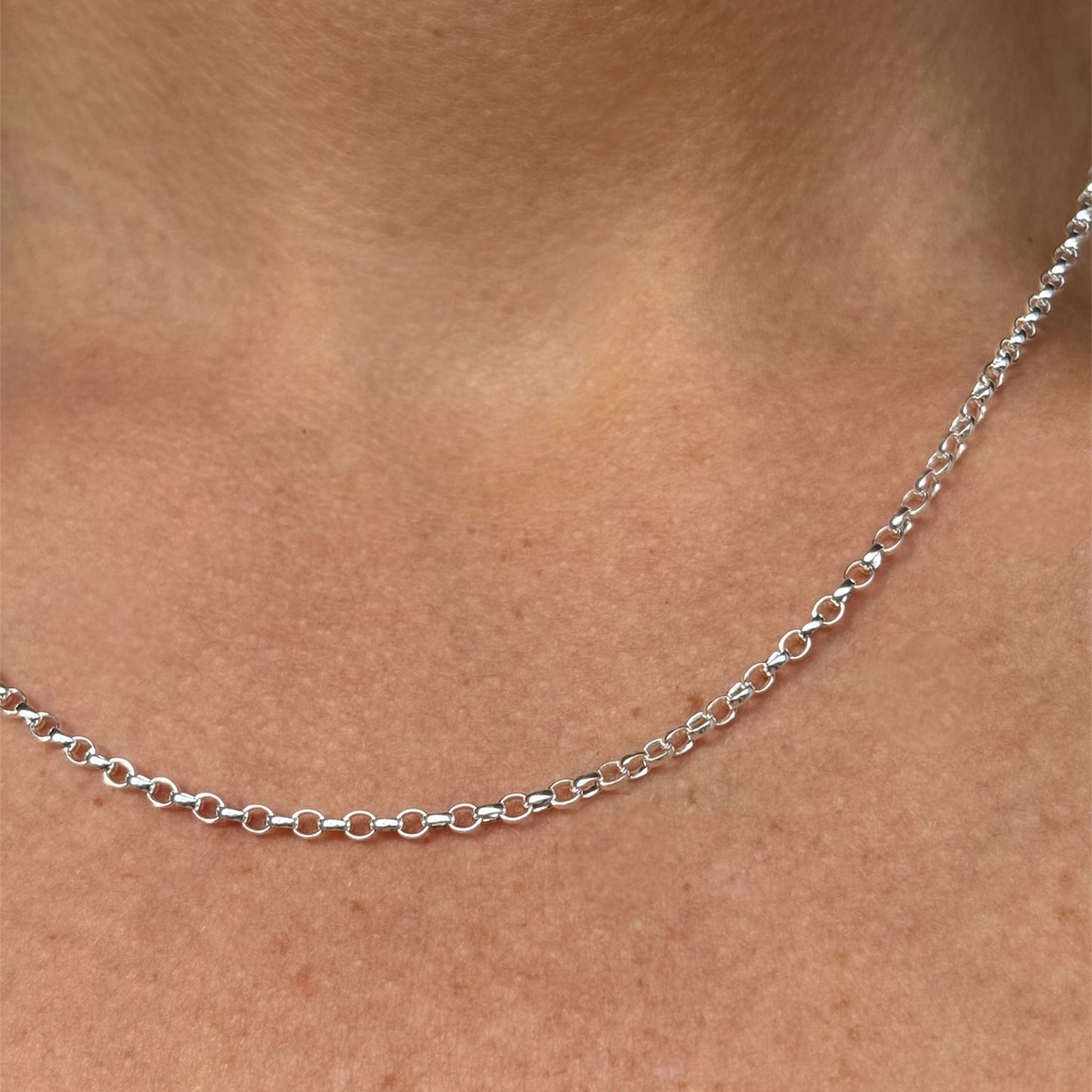 Belcher chain in sterling silver