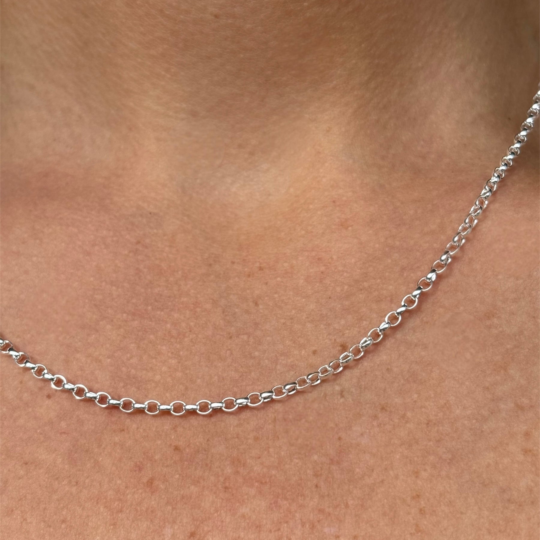 Belcher chain in sterling silver