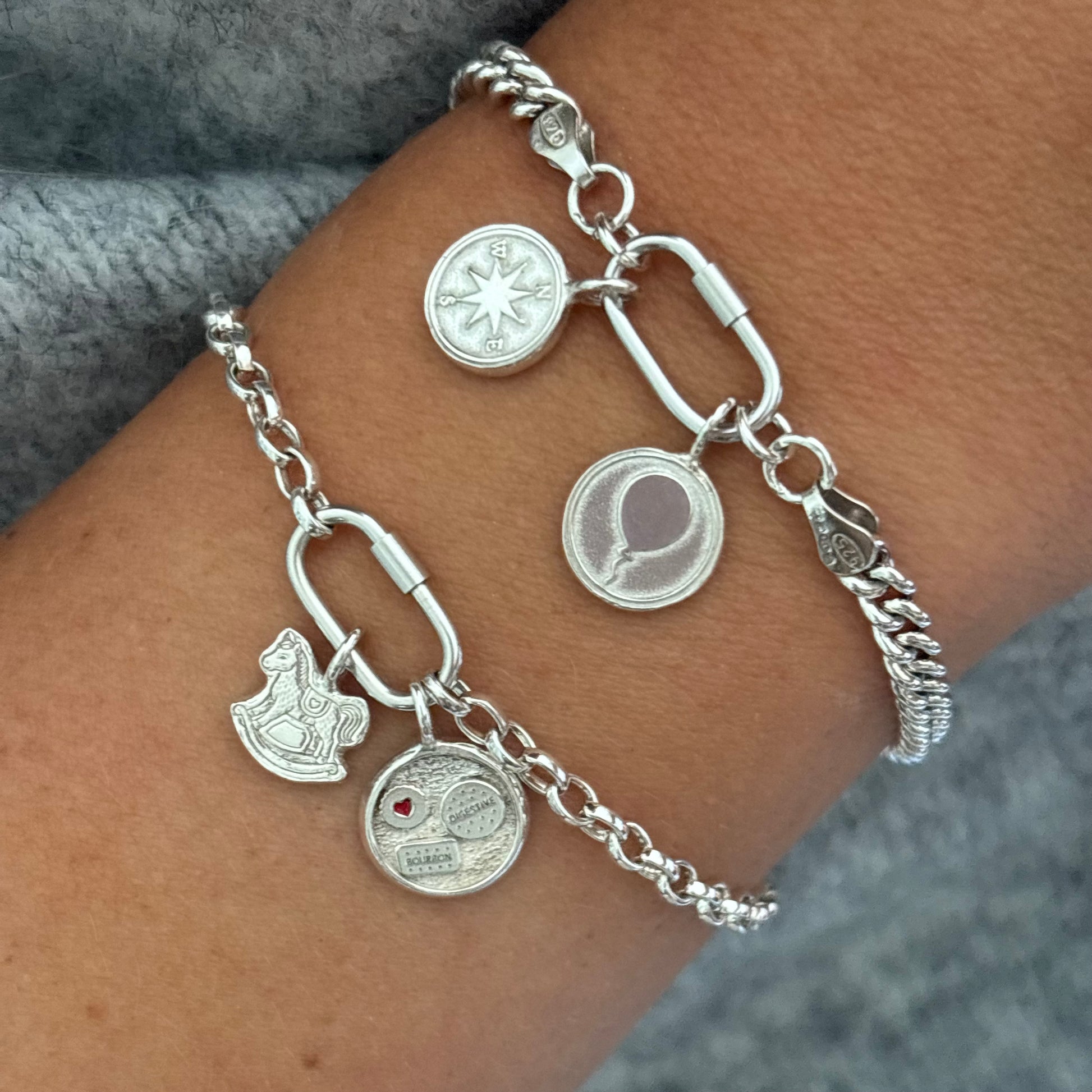 Sterling Silver Charm bracelet